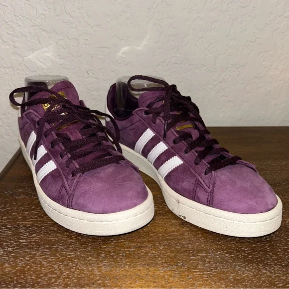 Adidas Campus Lace Up Sneaker Shoes - Picture 2 of 10